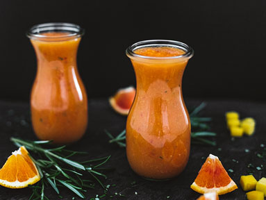 Compagnon épicé – le smoothie carotte et gingembre
